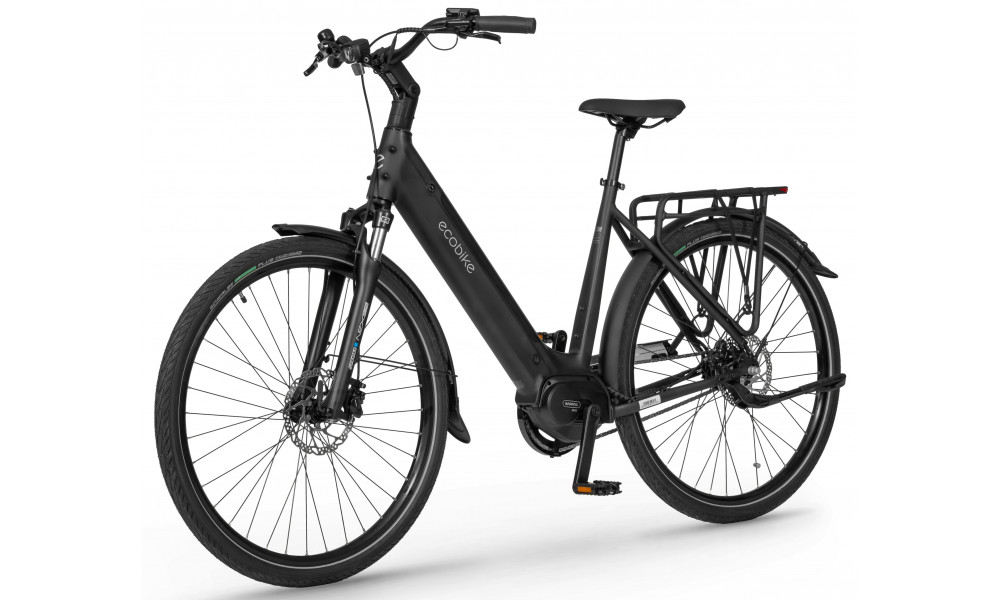 Elektrinis dviratis Ecobike LX100 Automatic Black 504Wh - 8