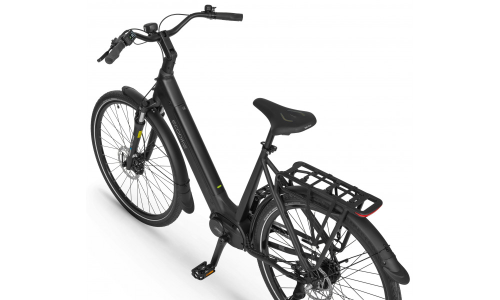 Elektrinis dviratis Ecobike LX100 Automatic Black 504Wh - 9