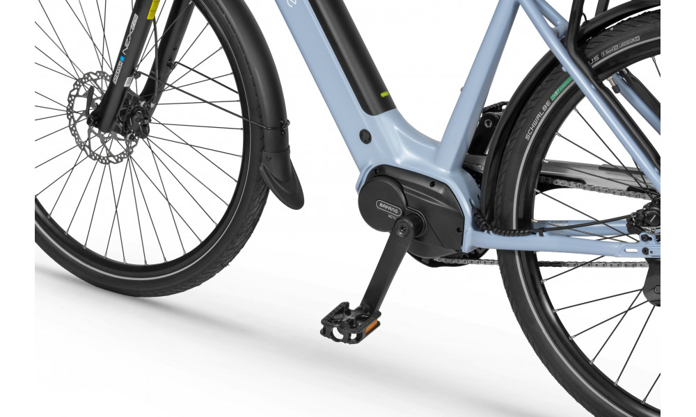 Elektrinis dviratis Ecobike LX100 Automatic Pearl 504Wh - 12