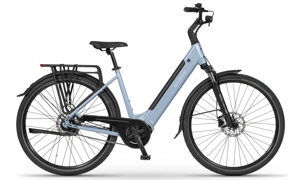 Elektrinis dviratis Ecobike LX100 Automatic Pearl 630Wh - 1
