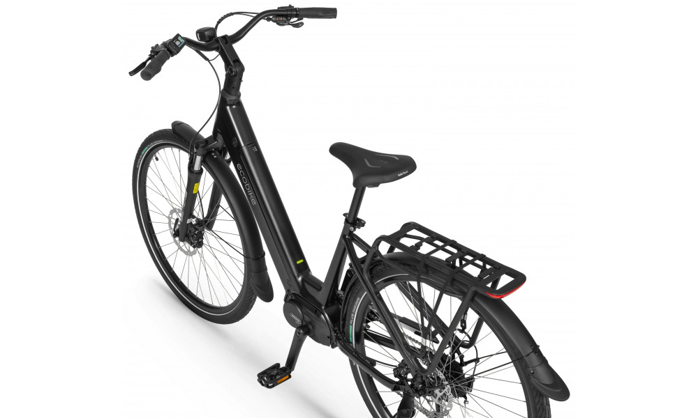 Elektrinis dviratis Ecobike LX100 Black V2 504Wh - 8