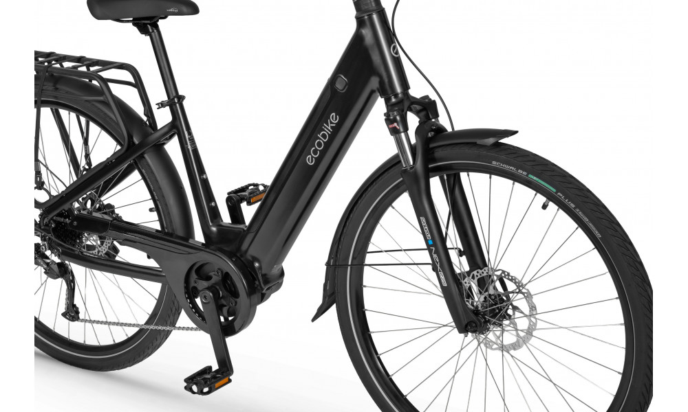 Elektrinis dviratis Ecobike LX100 Black V2 630Wh - 3