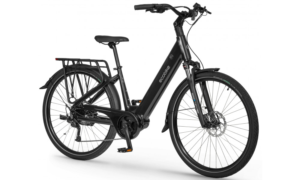 Elektrinis dviratis Ecobike LX100 Black V2 630Wh - 5