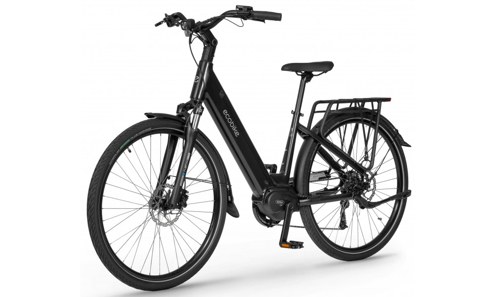 Elektrinis dviratis Ecobike LX100 Black V2 630Wh - 6