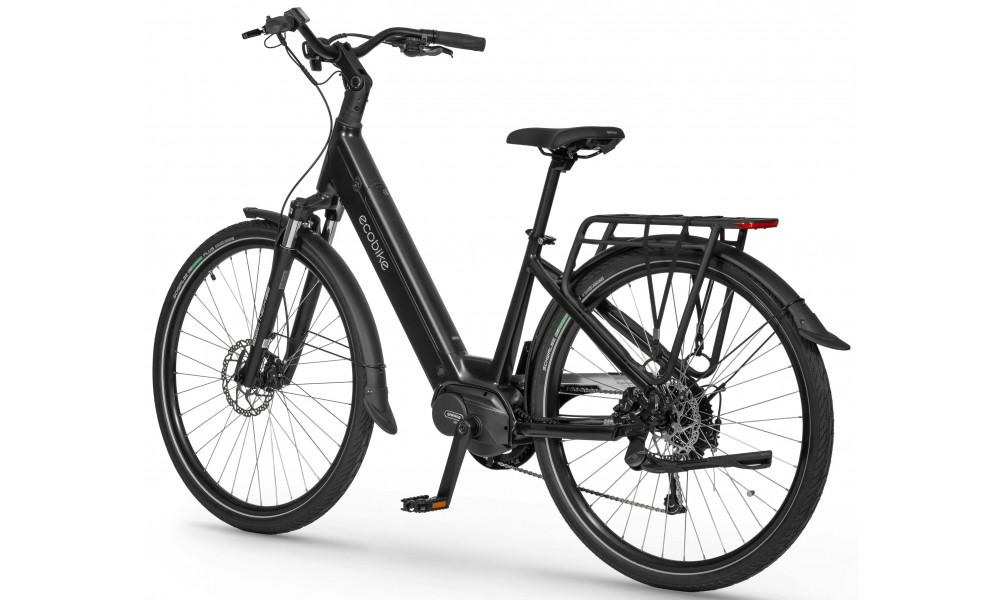 Elektrinis dviratis Ecobike LX100 Black V2 630Wh - 7