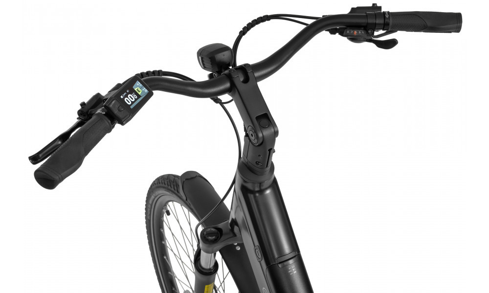 Elektrinis dviratis Ecobike LX100 Black V2 630Wh - 10