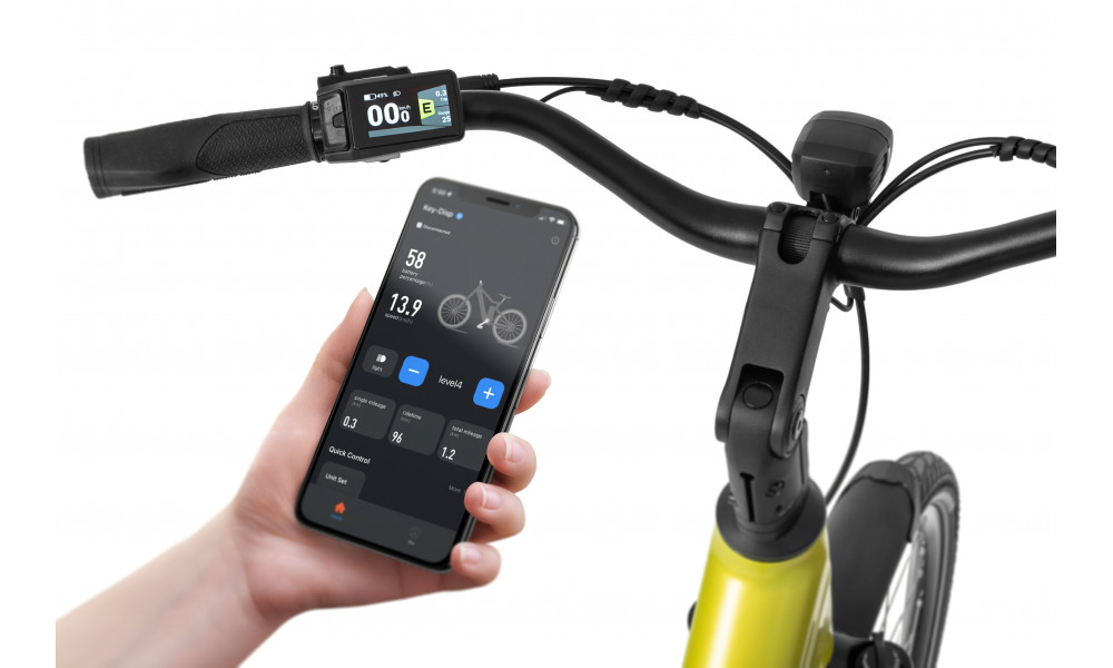 Elektrinis dviratis Ecobike LX100 Lime V2 630Wh - 4