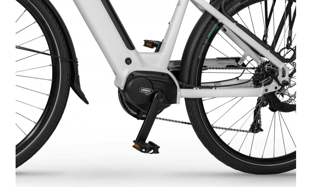 Elektrinis dviratis Ecobike LX100 White V2 504Wh - 2