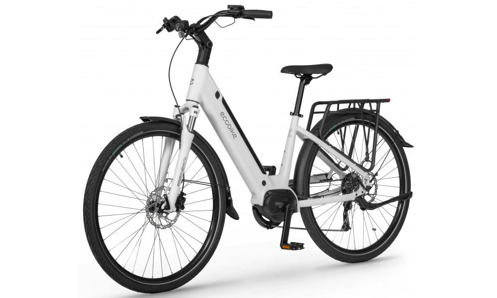 Elektrinis dviratis Ecobike LX100 White V2 504Wh - 6