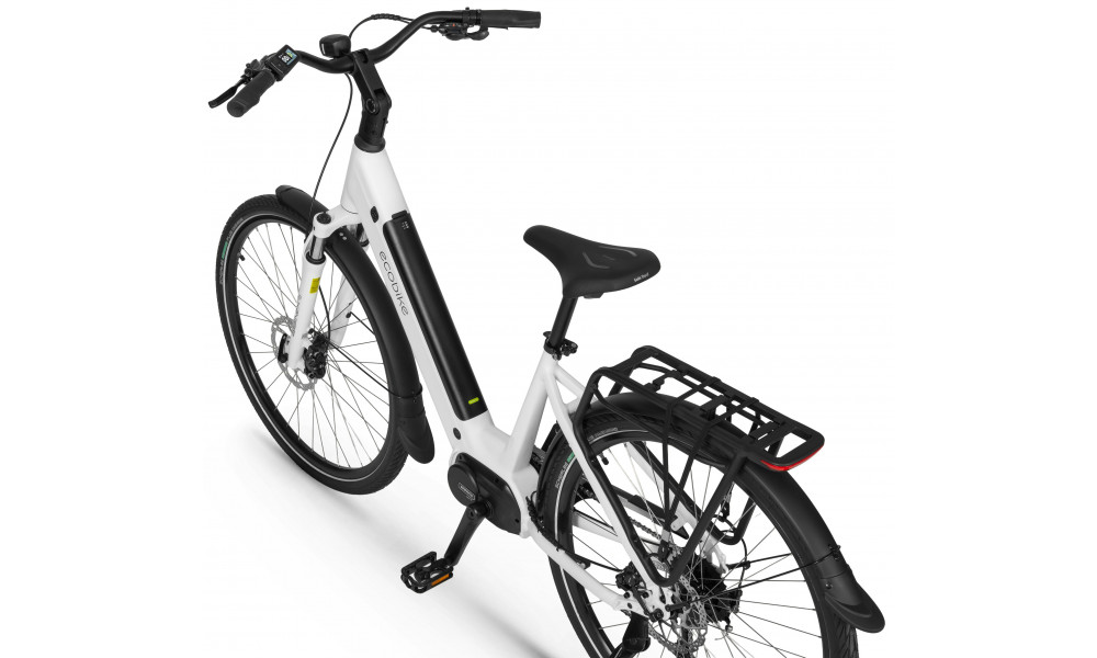 Elektrinis dviratis Ecobike LX100 White V2 504Wh - 8