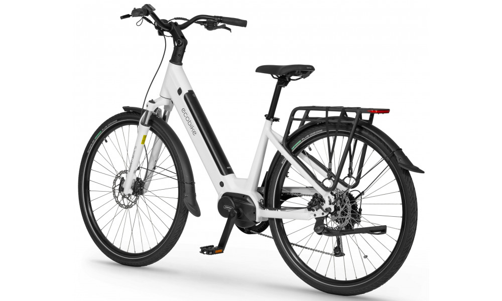 Elektrinis dviratis Ecobike LX100 White V2 630Wh - 7
