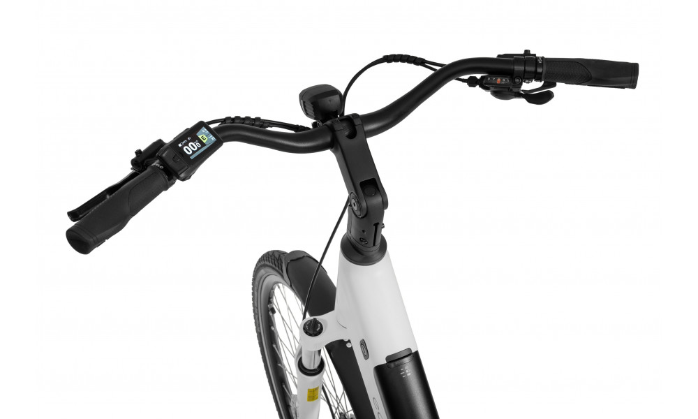 Elektrinis dviratis Ecobike LX100 White V2 630Wh - 10