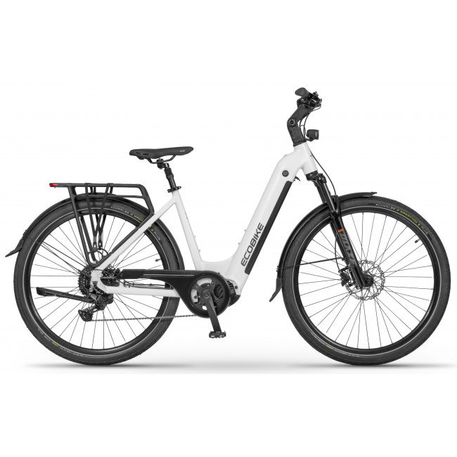 Elektrinis dviratis Ecobike LX300 White V3 900Wh