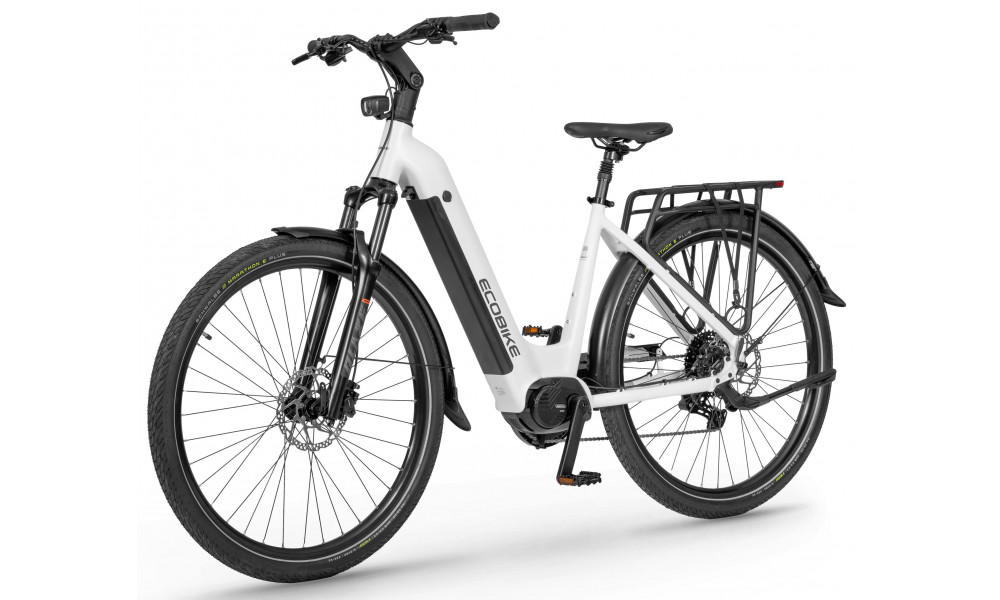 Elektrinis dviratis Ecobike LX300 White V3 900Wh - 5