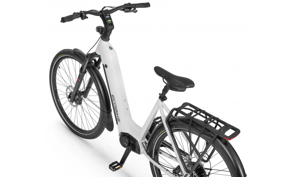 Elektrinis dviratis Ecobike LX300 White V3 900Wh - 8