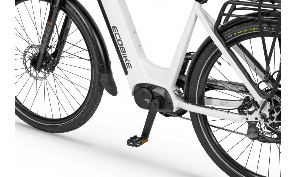 Elektrinis dviratis Ecobike LX300 White V3 900Wh - 11