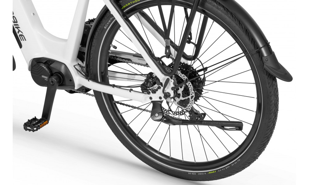 Elektrinis dviratis Ecobike LX300 White V3 900Wh - 12