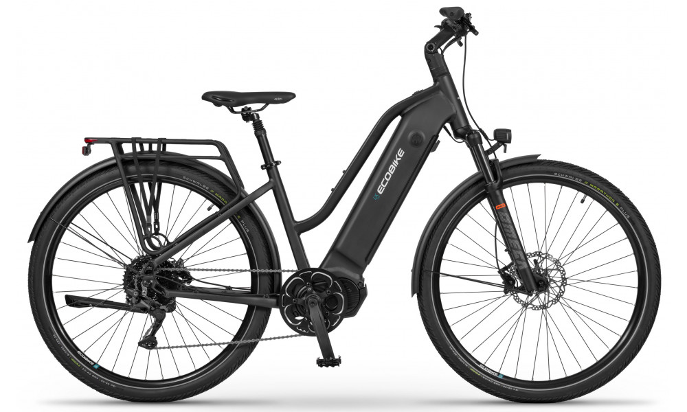 Elektrinis dviratis Ecobike LX500 Graphite 720Wh - 1
