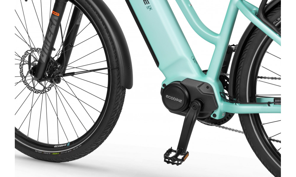 Elektrinis dviratis Ecobike LX500 Mint 960Wh - 11