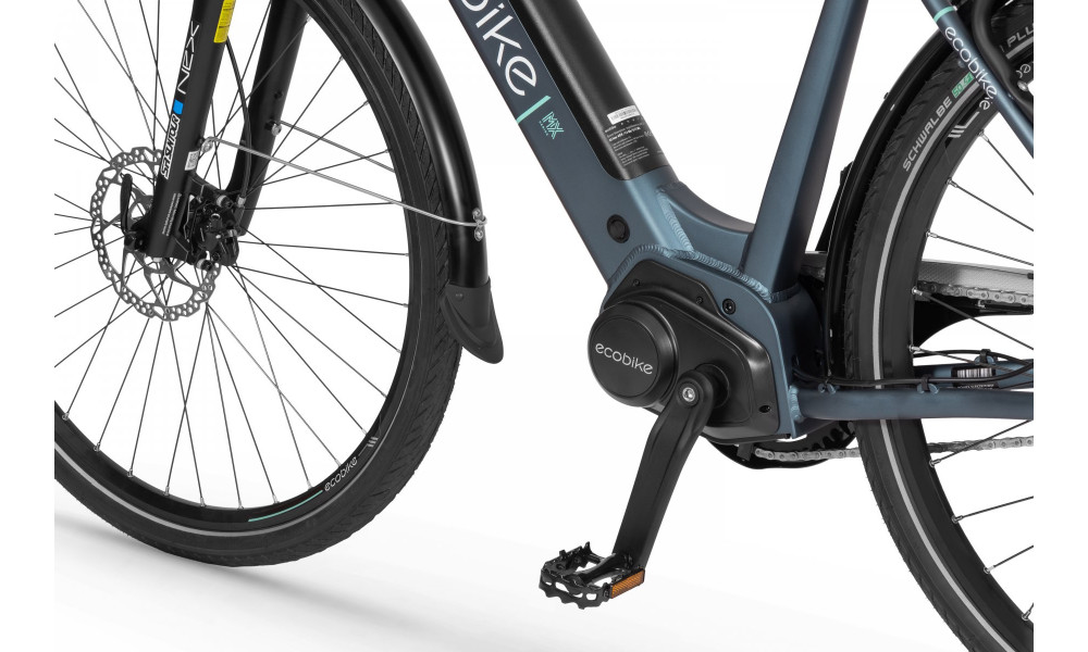Elektrinis dviratis Ecobike MX Blue 672Wh - 8