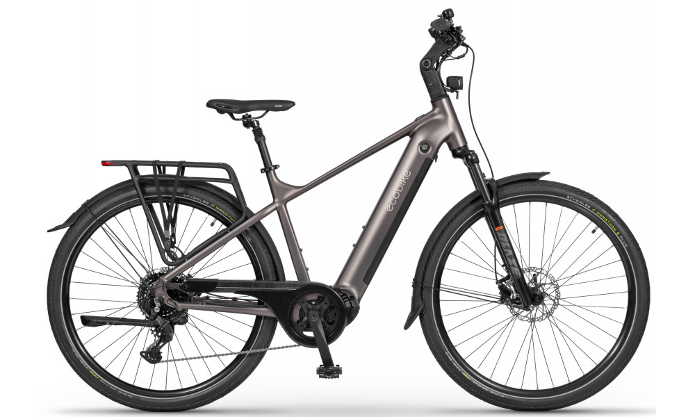 Elektrinis dviratis Ecobike MX300 Golden Grey 900Wh - 1