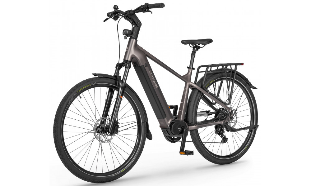 Elektrinis dviratis Ecobike MX300 Golden Grey 900Wh - 4