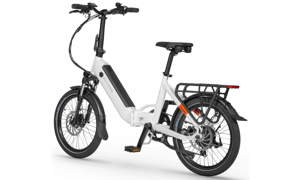 Elektrinis dviratis Ecobike Rhino Arctic White 630Wh - 8