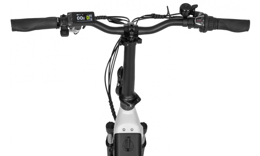 Elektrinis dviratis Ecobike Rhino Arctic White 630Wh - 10
