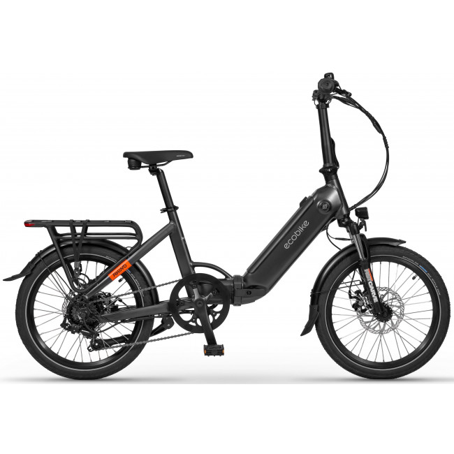 Elektrinis dviratis Ecobike Rhino Black 504Wh