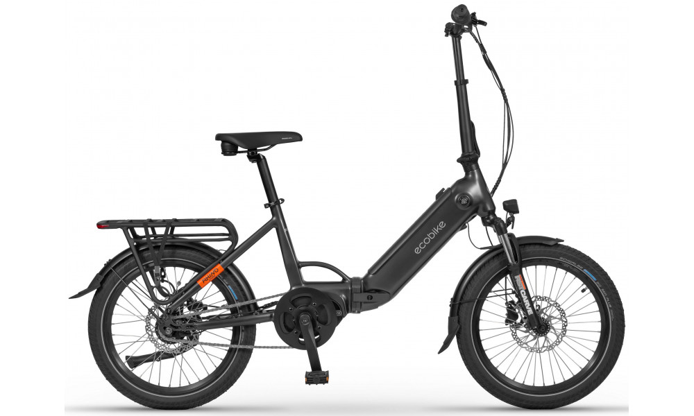 Elektrinis dviratis Ecobike Rhino Cruise Black 504Wh - 1
