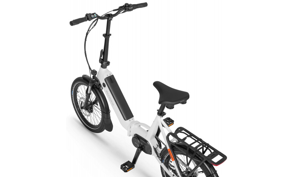Elektrinis dviratis Ecobike Rhino Cruise White 504Wh - 7