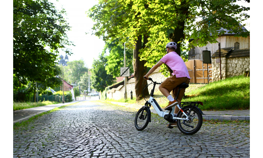 Elektrinis dviratis Ecobike Rhino Cruise White 504Wh - 19