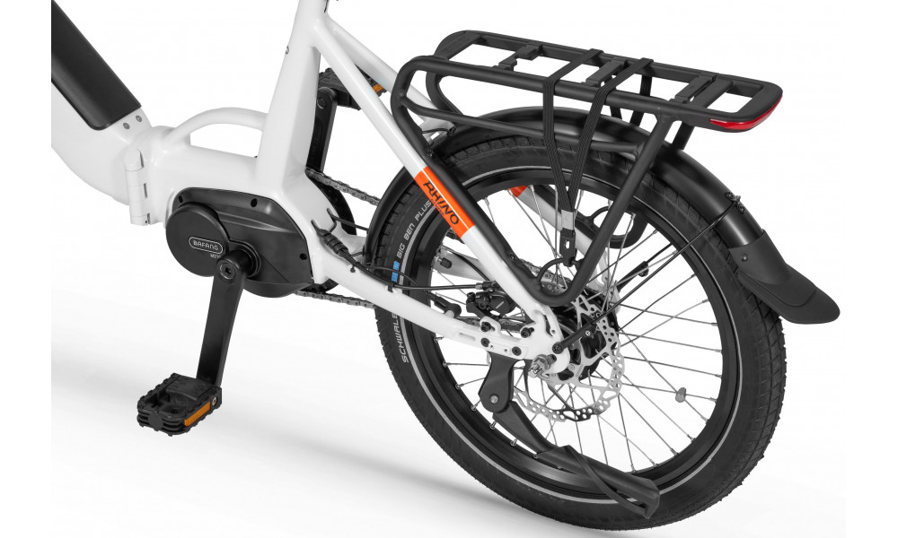 Elektrinis dviratis Ecobike Rhino Cruise White 504Wh - 22