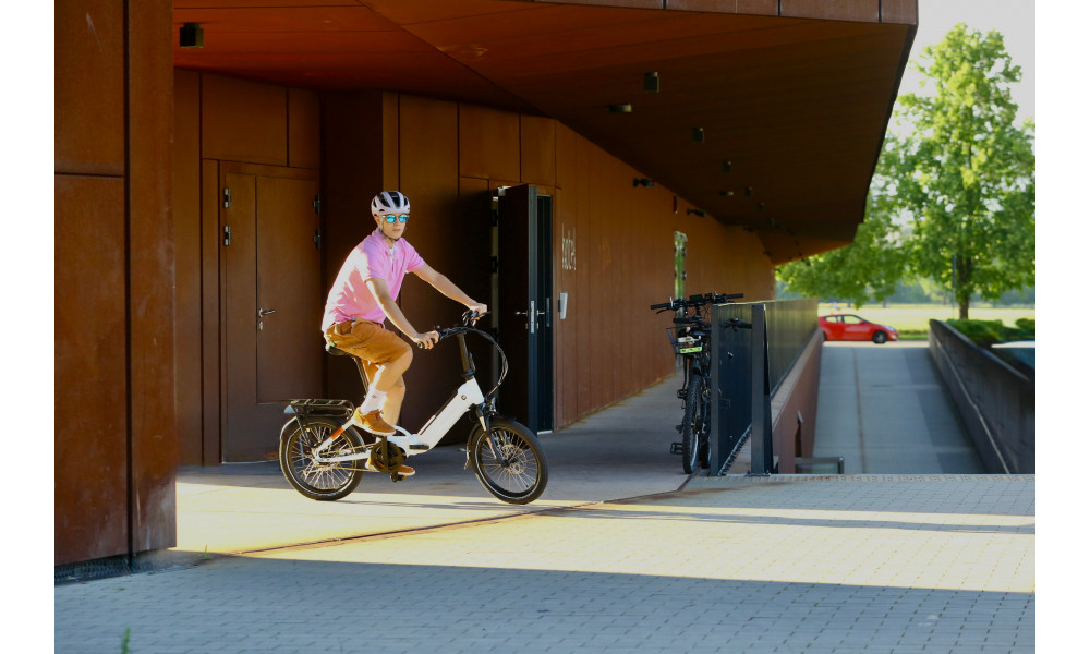 Elektrinis dviratis Ecobike Rhino Cruise White 504Wh - 44