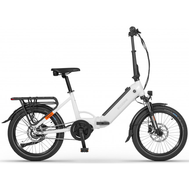 Elektrinis dviratis Ecobike Rhino Cruise White 630Wh