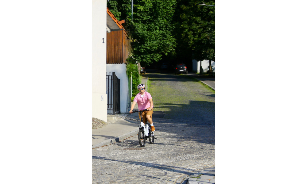 Elektrinis dviratis Ecobike Rhino Cruise White 630Wh - 3