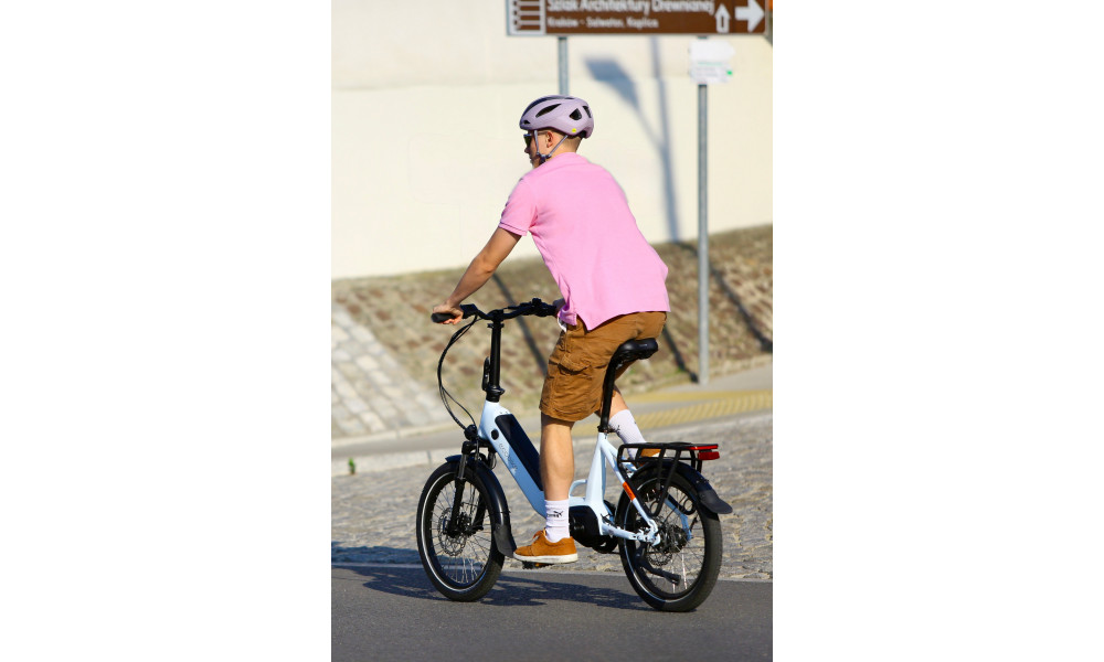 Elektrinis dviratis Ecobike Rhino Cruise White 630Wh - 8