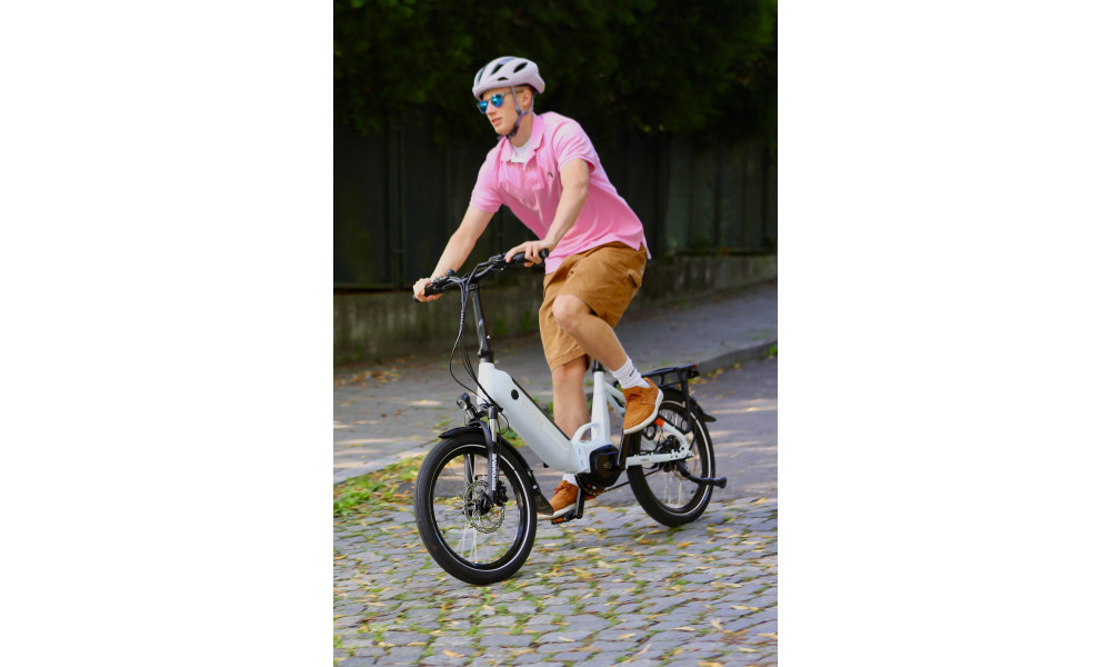 Elektrinis dviratis Ecobike Rhino Cruise White 630Wh - 14