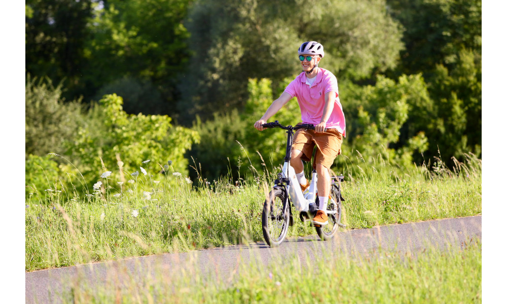 Elektrinis dviratis Ecobike Rhino Cruise White 630Wh - 38