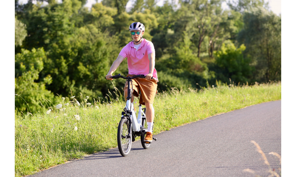 Elektrinis dviratis Ecobike Rhino Cruise White 630Wh - 41