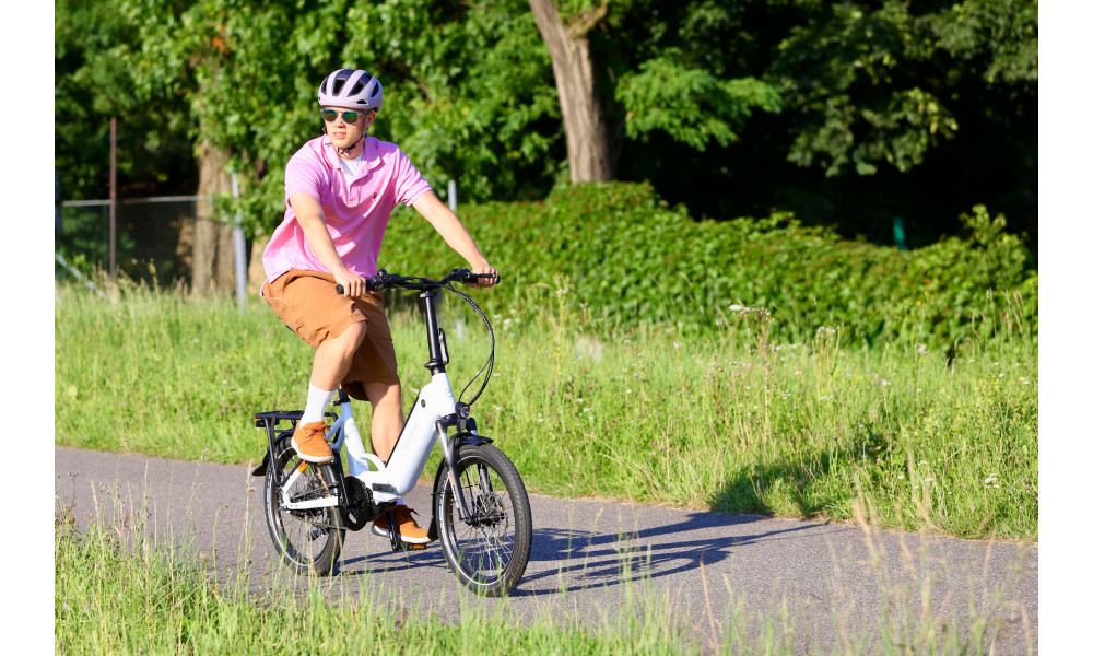 Elektrinis dviratis Ecobike Rhino Cruise White 630Wh - 42