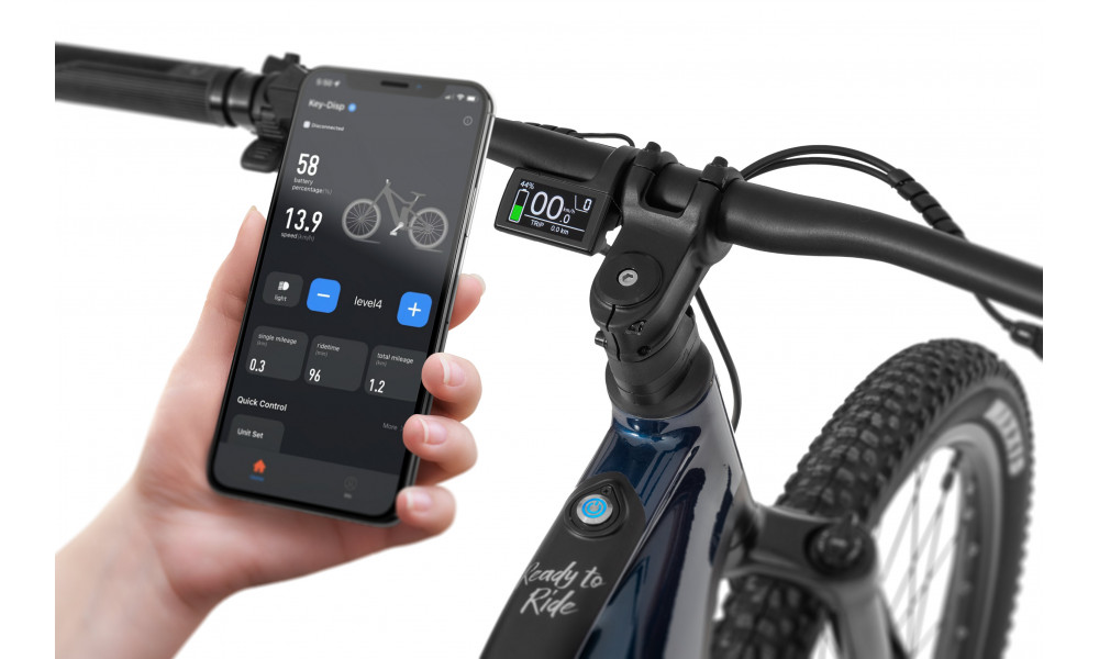 Elektrinis dviratis Ecobike RX500 Blue 960Wh - 3