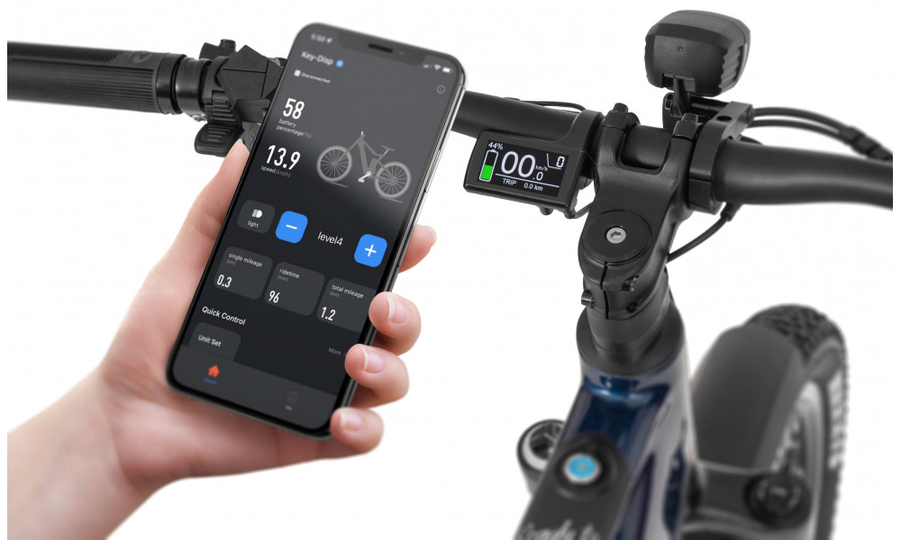 Elektrinis dviratis Ecobike RX500 Blue SUV 960Wh - 3