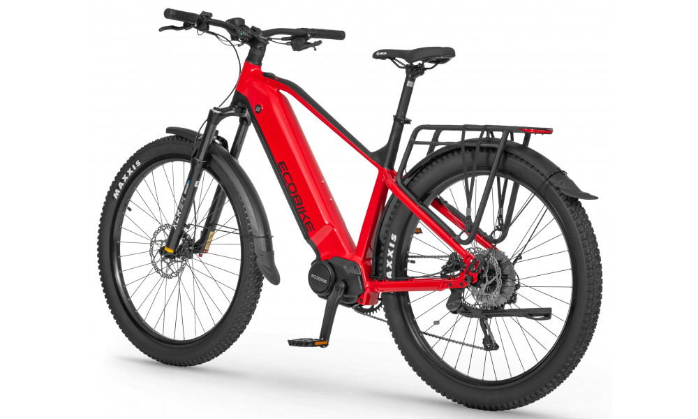 Elektrinis dviratis Ecobike RX500 Max Red SUV 960Wh - 4