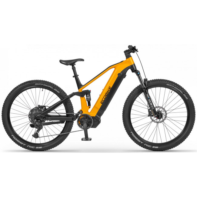 Elektrinis dviratis Ecobike RX500 Max Yellow 960Wh
