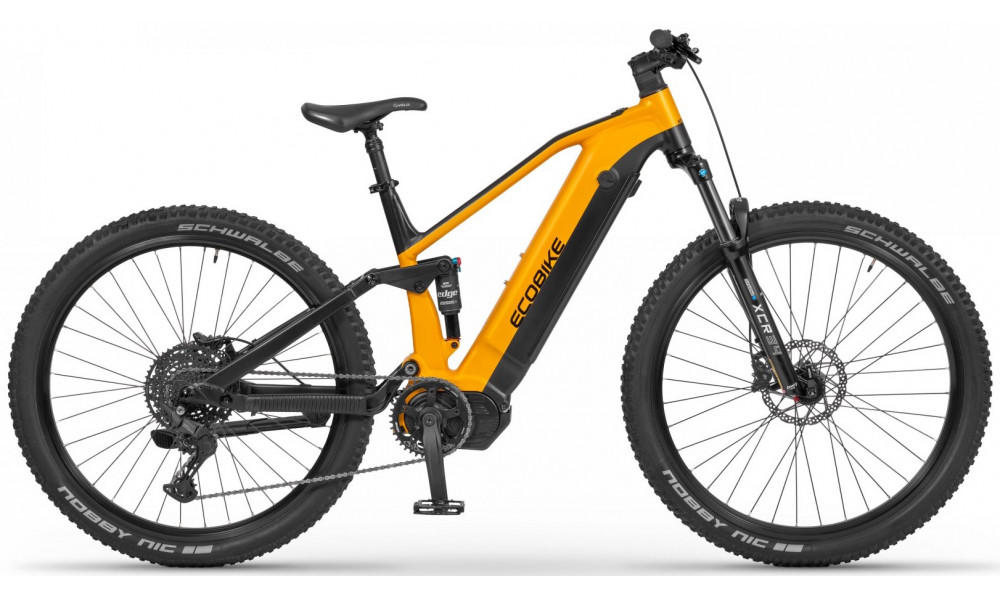 Elektrinis dviratis Ecobike RX500 Max Yellow 960Wh 