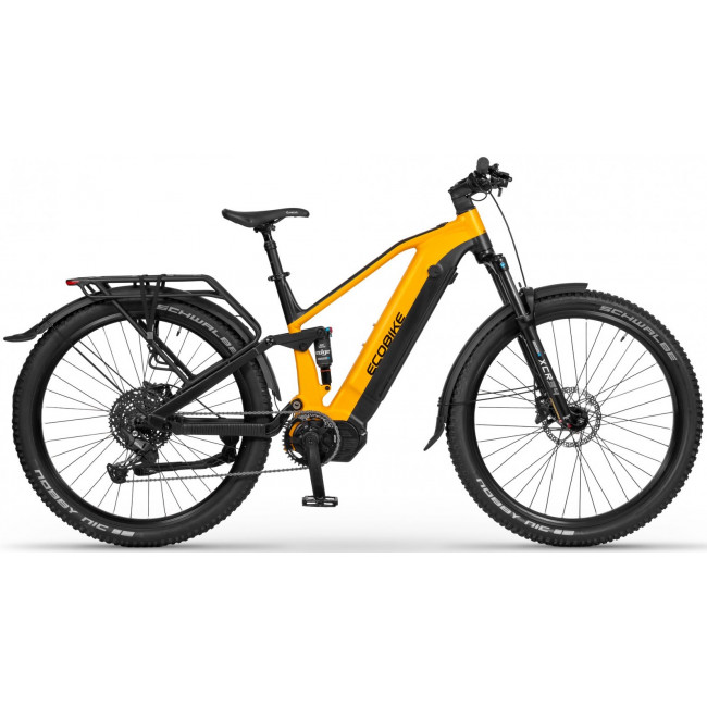 Elektrinis dviratis Ecobike RX500 Max Yellow SUV 960Wh