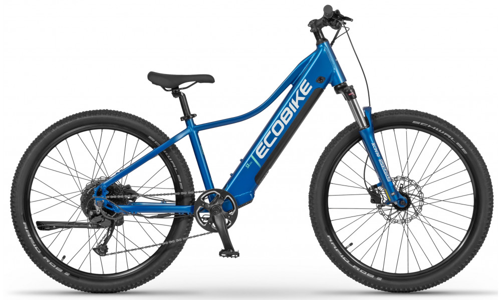 Elektrinis dviratis Ecobike SX Youth Blue V2 504Wh - 1