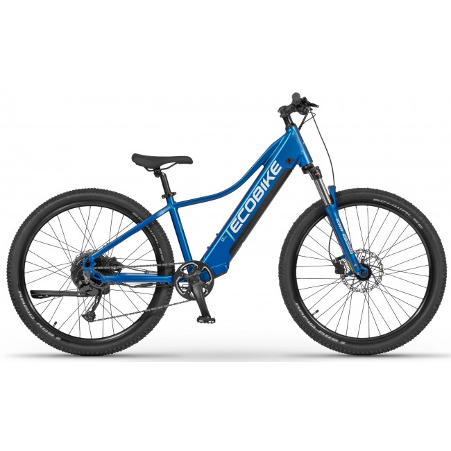 Elektrinis dviratis Ecobike SX Youth Blue V2 630Wh