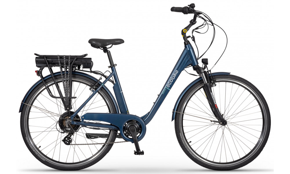 Elektrinis dviratis Ecobike Traffic 28 Blue 468Wh - 1